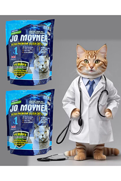 Jo Moyner Erken Teşhis Formüllü Renk Değiştiren Akıllı Kristal Kedi Kumu 3,24Kg