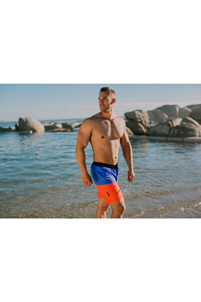 Guggen Mountain Badehose Für Herren In Orange