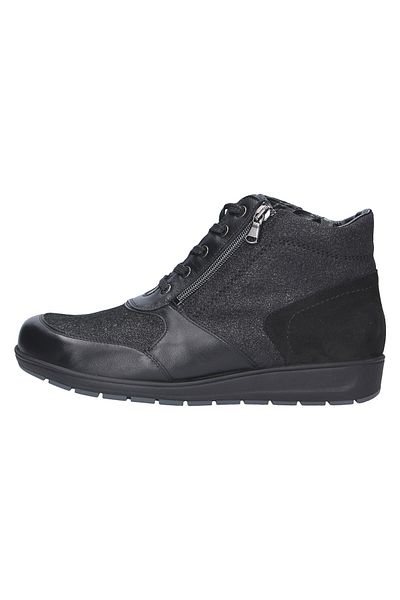 Waldläufer Schnür-stiefeletten Für Damen In Schwarz