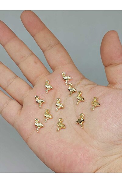 Yasamtohumu Pozlaćeni odstojnik u obliku flaminga/2 komada (53122)