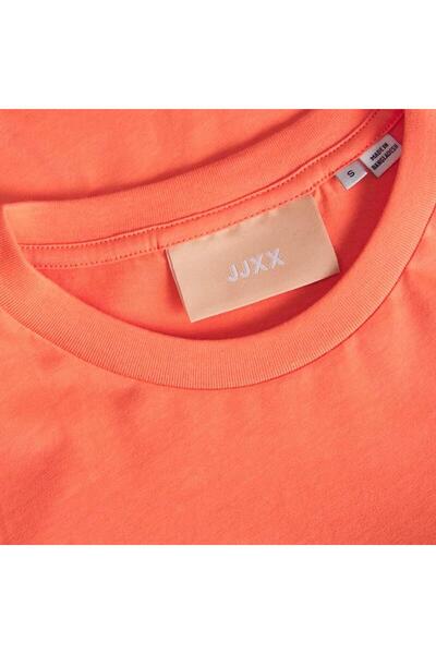 JJXX Jxpriya Orange Women's T-Shirt -12251997-PeachEcho