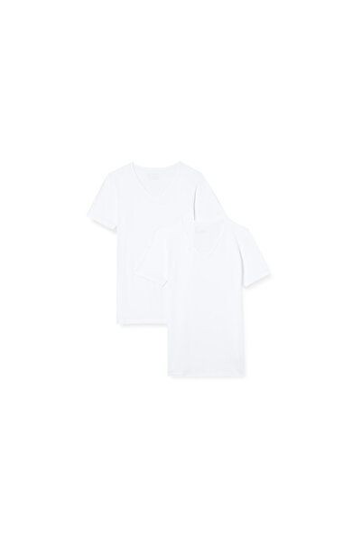 Schiesser Herren T-Shirt 2er Pack - Serie "95/5", V-Ausschnitt, S-4XL