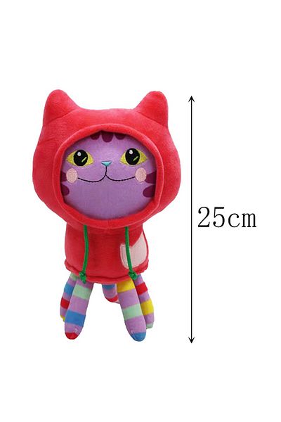 Choice 06 Hot Gabby Dollhouse Plush Toy Mercat Cartoon Stuffed Animals Smiling Cat Car Cat Hug Gaby Girl Do