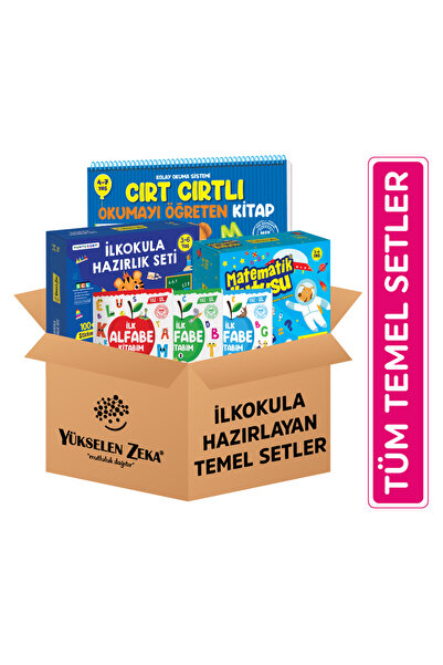 yükselen zeka İlkokula Hazırlayan Temel Setler Kolisi