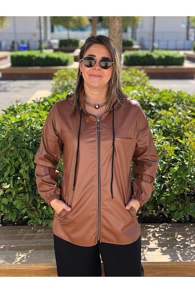 BAKTAGÖR Leather Coat (Faux Leather)