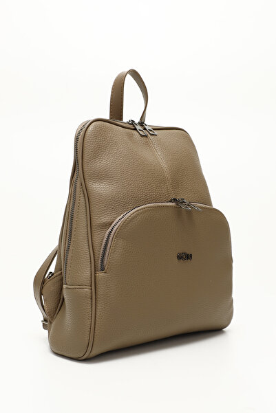 GÖNDERİ(R) Mink Heart Large Size Women's Backpack B6820