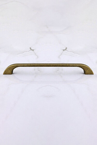 Badem10 Meriç 192 mm - 19.2 cm Antique Antique Yellow Metal Furniture Kitchen Cabinet Cabinet Handle Handle Handles