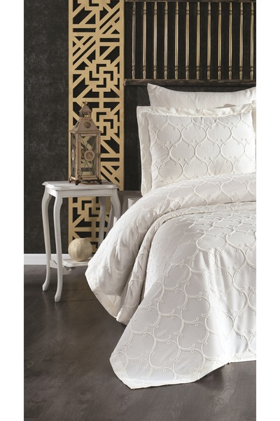 decoletto Siena Çift Kişilik Pike Takımı 3 Parça