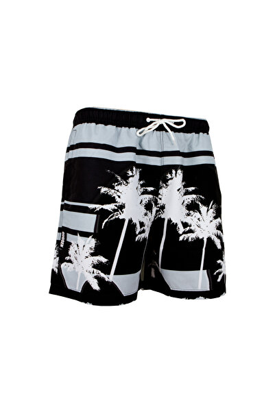 Guggen Mountain Badehose Für Herren In Schwarz