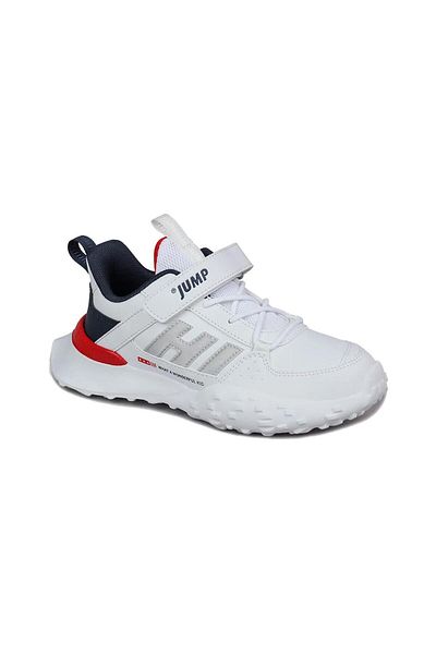 Jump 29602 Model White and Red Sneakers