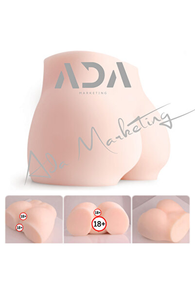 Ada Marketing Brigitte Kalça Tipi Tırtıklı İç Yapılı Mastürbatör - Kalça Mastürbatör