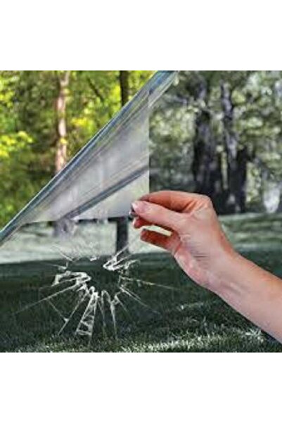 Ecce Güvenlik Cam Film Siyah Amerikan Çizilmez Açık Ton 100 Cm X 10 Metre