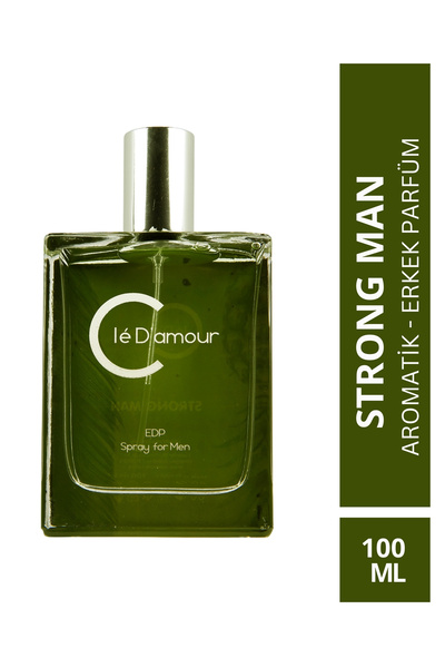 Clé D'amour Cle D'amour Erkek Parfüm 100 ml - Strong Man (FOUGÈRE/AROMATİK) M...