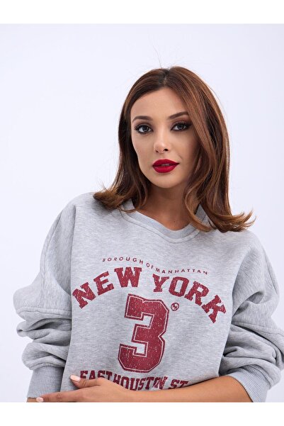 Store 6730 Модель Sweat-Gri Renk Світшот