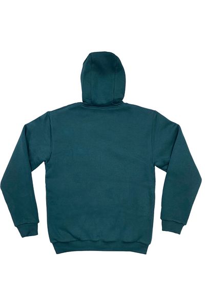 Masimar Men's Hooded Fur Lined 3 Thread Inner Pocket Sweatshirt Coat