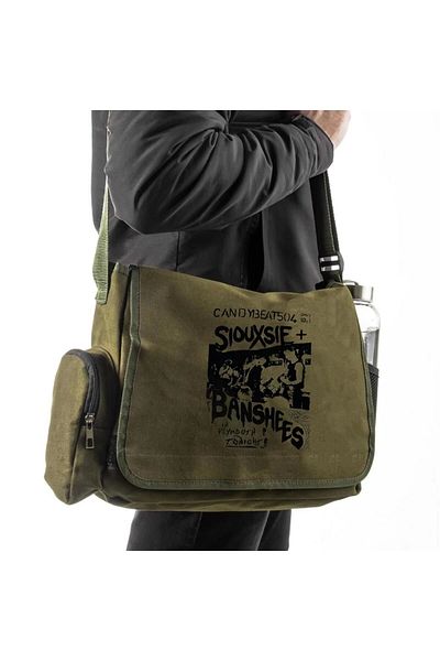 weywot Geantă verde unisex imprimată Siouxsie Banshees - Lumină de zi