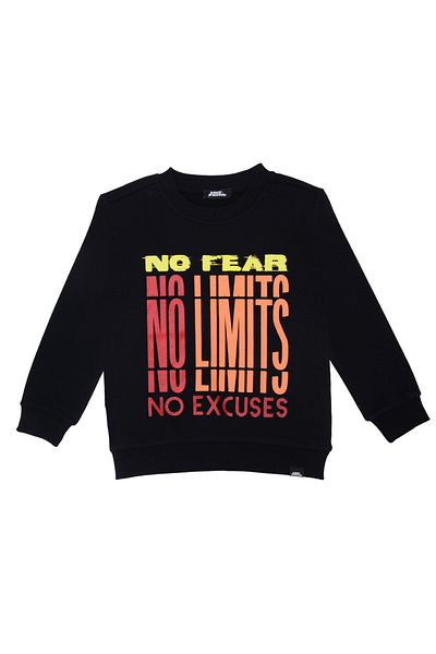 No Fear Boy's Printed Front and Back Sweatshirt