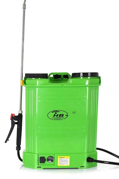 HB Garden Tools Akülü Şarjlı Sırt Ilaçlama Pompası 16lt