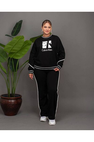 Bella Belluci Plus Size Tracksuit Set