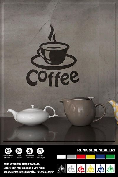 Ecce AUTOCOLANT CAFEA 50 x 60 cm