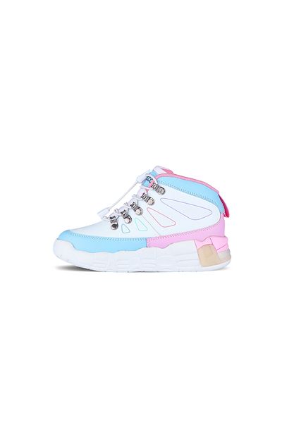 Vicco Ellen Orthopedic Girl's White Lighted Boots