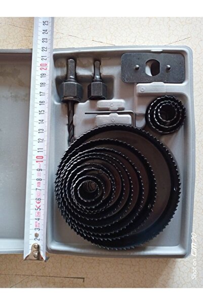 DRL HIRDAVAT 16 Parça Panç Takımı - Buat-spot-alçıpan-ağaç Vs Delme