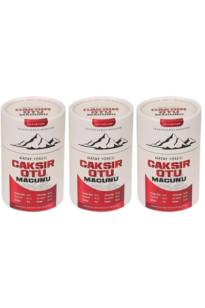 medicablends Hatay Yöresi Çakşır Otu Macunu - 3 Adet