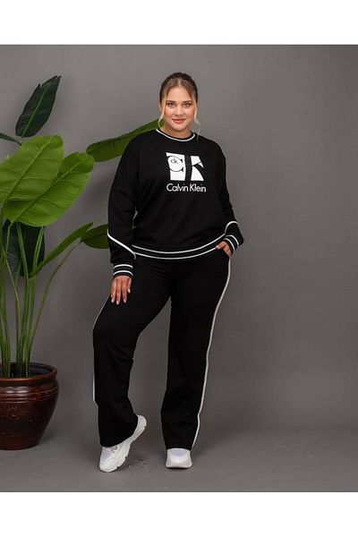 Bella Belluci Plus Size Tracksuit Set
