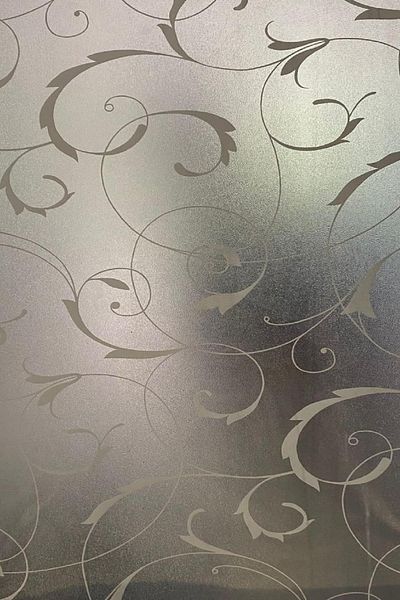 Ecce Glass Sandblasting Patterned Self Adhesive Coating 45 CM X 3 MT KML009
