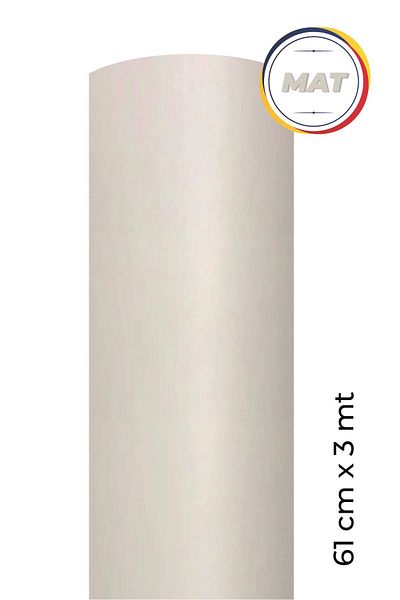 Ecce Folie de acoperire autoadeziva alb mat 61 Cm X 3 Mt