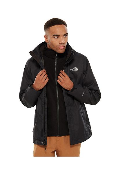 THE NORTH FACE Evolve 2 Waterproof Men's Outdoor Coat - Black Triclimate Winter Coat