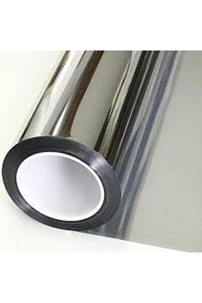 Ecce Черно американско огледално фолио за прозорци, устойчиво на надраскване, 50 cm x 7 метра