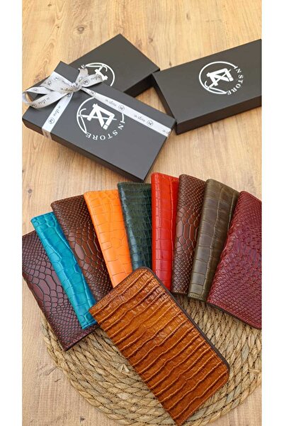 GoGoPlus Long Card Holder Genuine Leather Unisex Wallet