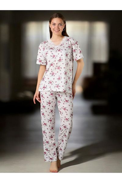 Sude Women's Bamboo Fabric Pajama Set