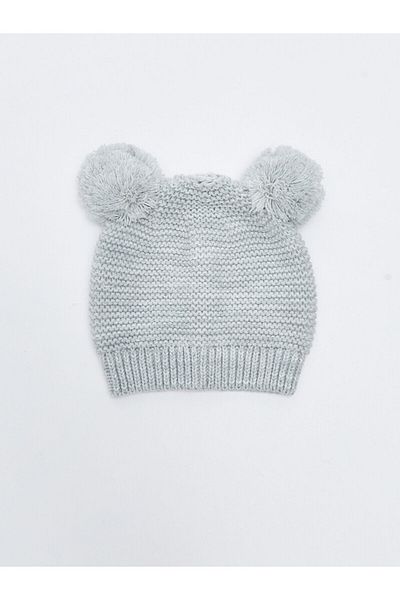 LC Waikiki Lcw Basic Baby Girl Knitwear Beret