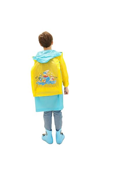 Forzacase School Raincoat Bag for 9-10 Years Old Children XXL Size - Protected Fc820
