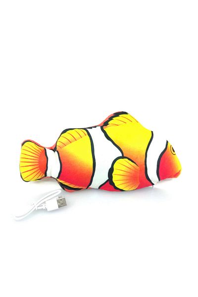 Eastland USB Li Dancing Plush Clown Fish 30cm Glstd