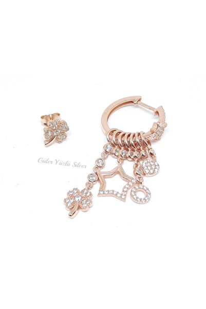 Güler Yüzlü Silver YONCA ŞANS GÜMÜŞ KÜPE