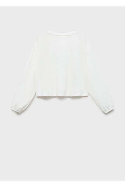 MANGO Kids Μπλουζάκι με χάντρες