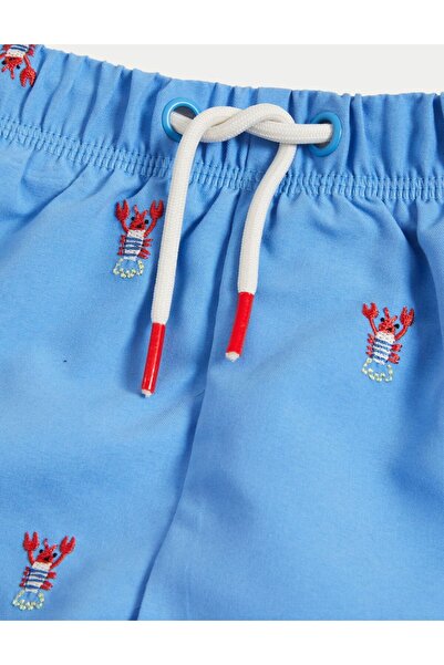 Marks & Spencer Istakoz Desenli Deniz Şortu (0-3 Yaş)