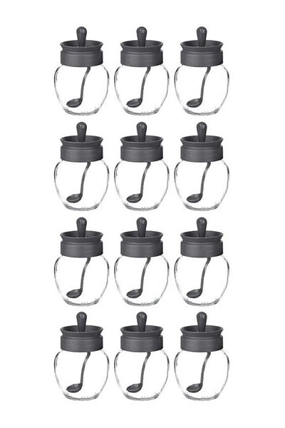 Viyalente Kc-264 Marken - 370ml 12-Piece Gray Spice Bowl
