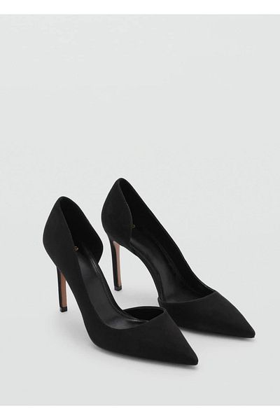 MANGO Woman Asymmetrical Heeled Shoes
