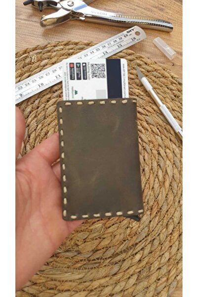 GoGoPlus Monies Mechanismed Hand Stitched Card Holder