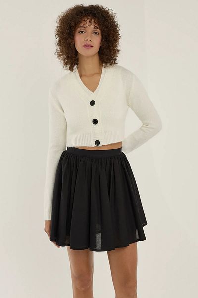 Hiccup Button Detailed V-Neck Knitwear Set