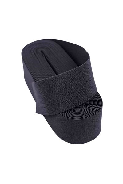 Hayal Sepeti Rubber Black 8.5cm Wide Waist 3m Shorts, Legs, Arms and Johns Rubber 1 Pack 3 Mt