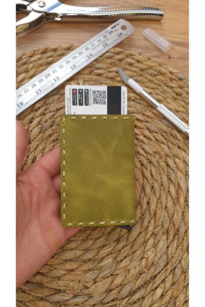 GoGoPlus Monies Mechanismed Hand Stitched Card Holder