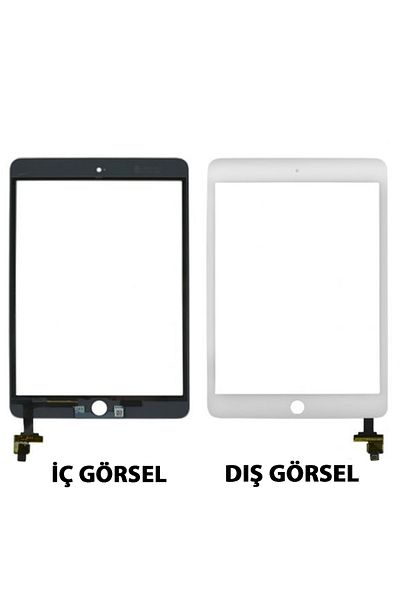 Nettech Teknonet iPad Mini 3 Compatible Touch Lens with Film - White