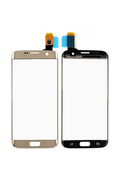 Nettech Teknonet Samsung Galaxy G935 S7 Edge Compatible Touch Lens + Film - Gold