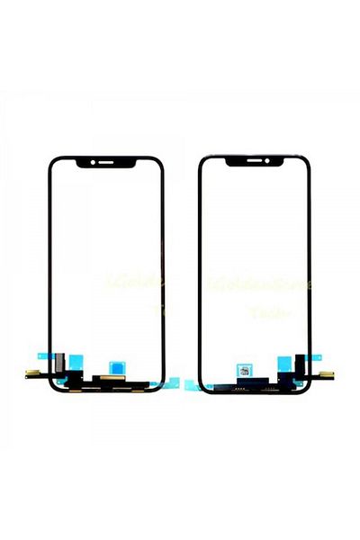 Nettech Teknonet iPhone XS Max Compatible Touch Lens with Film - Black