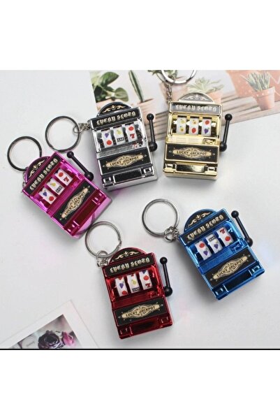 womistore Slot / Meyve Makinesi Anahtarlık (Rastgele 1 Renk Gönderilir)